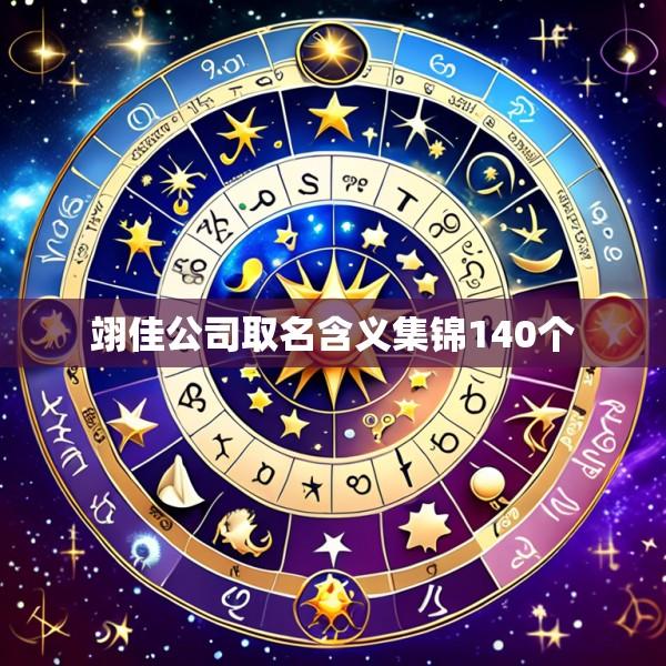 翊佳公司取名含义集锦140个